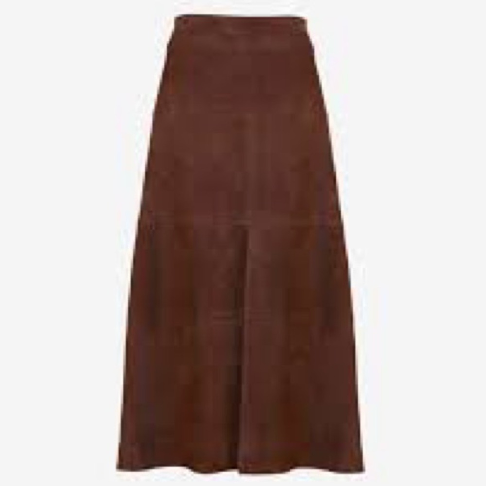 Size 8 - Tanya Taylor Hudson
suede mid length skirt